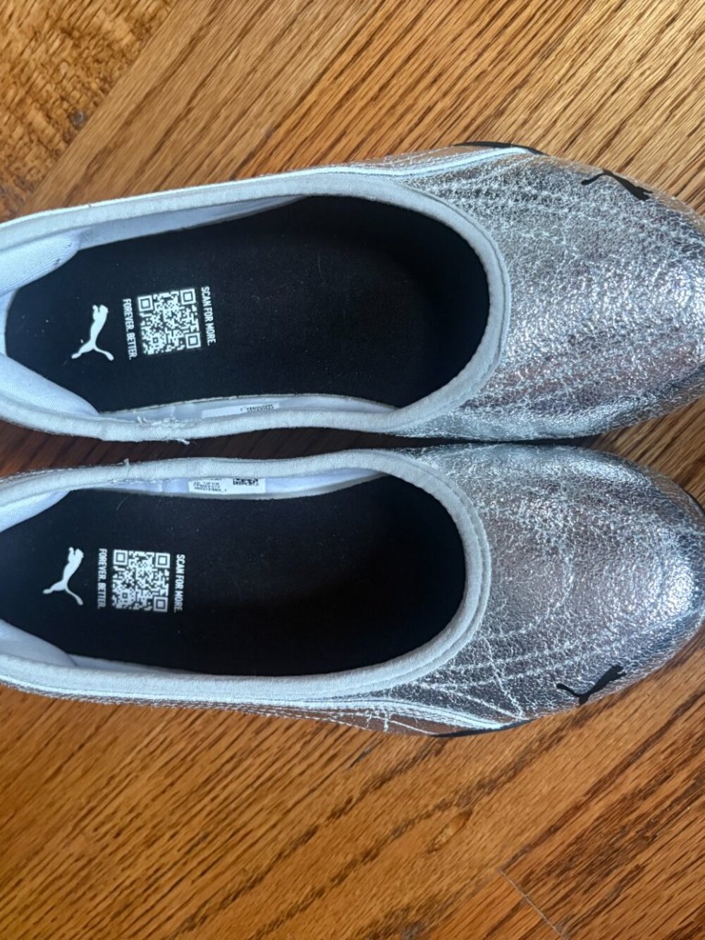 Puma Women's Catch Soleil Ballerina Flats - Silver - Picture 8 of 8